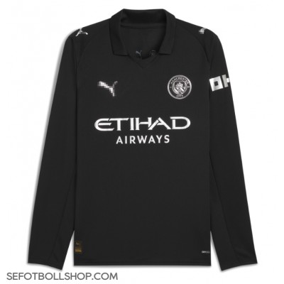 Billiga Manchester City Borta fotbollskläder 2025-26 Långärmad Billiga Manchester City Borta fotbollskläder 2025-26 Långärmad